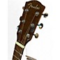 Used Fender CD60CE Dreadnought LH Natural Acoustic Electric Guitar