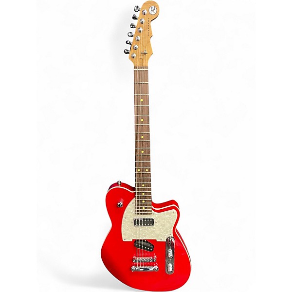 Used Reverend Buckshot Party Red Solid Body Electric Guitar