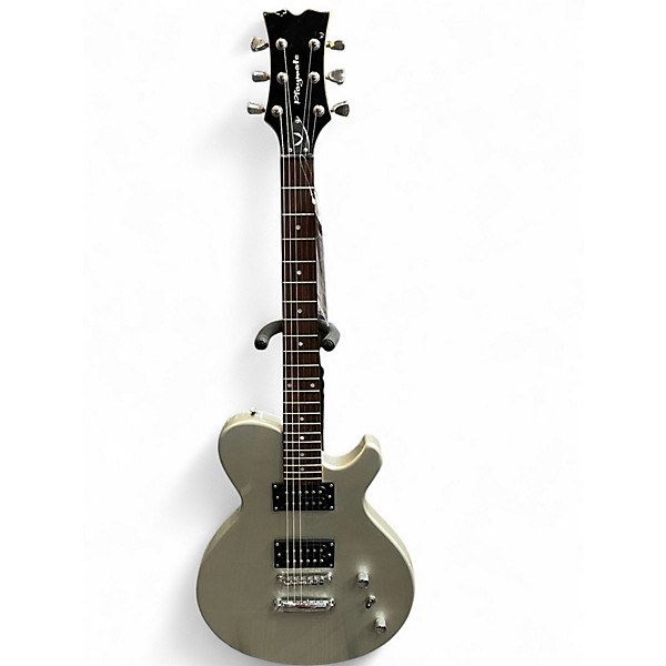 Used Dean PLAYMATE Chrome Silver Solid Body Electric Guitar