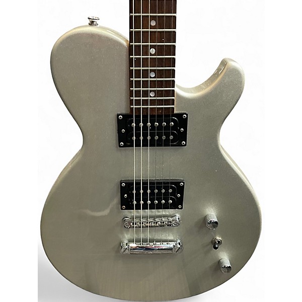 Used Dean PLAYMATE Chrome Silver Solid Body Electric Guitar