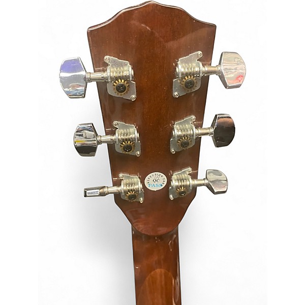 Used Fender cp60s 3 Color Sunburst Acoustic Guitar