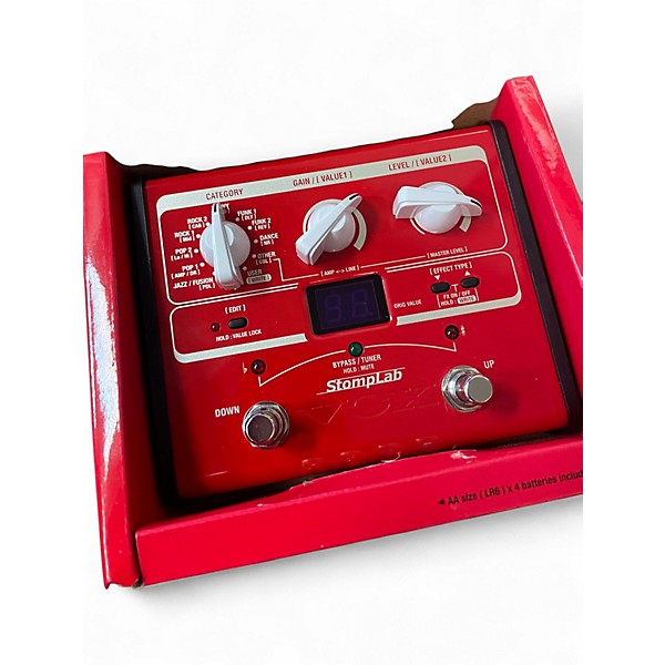 Used VOX StompLab IB Bass Effect Processor