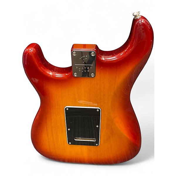 Used Fender Player Plus Stratocaster Sienna Sunburst Solid Body Electric Guitar