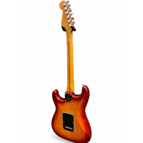 Used Fender Player Plus Stratocaster Sienna Sunburst Solid Body Electric Guitar