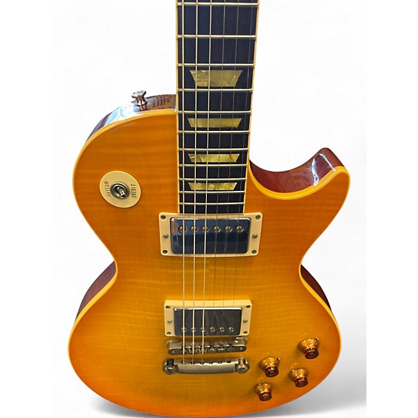 Used Orville By Gibson LPS-59R Lemonburst Solid Body Electric Guitar