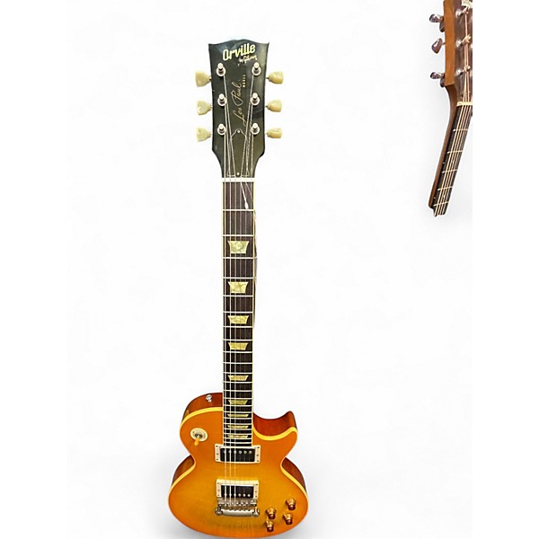 Used Orville By Gibson LPS-59R Lemonburst Solid Body Electric Guitar