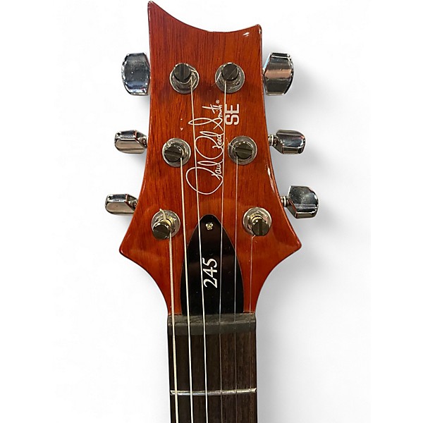 Used PRS 245 SE SUNSET BURST Solid Body Electric Guitar