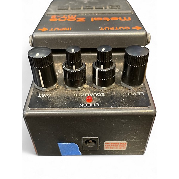 Used BOSS MT2 Metal Zone Distortion Effect Pedal