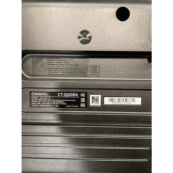 Used Casio CT-S200BK Portable Keyboard