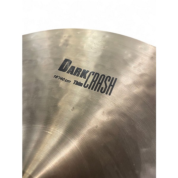 Used Zildjian 16in K Dark Cymbal