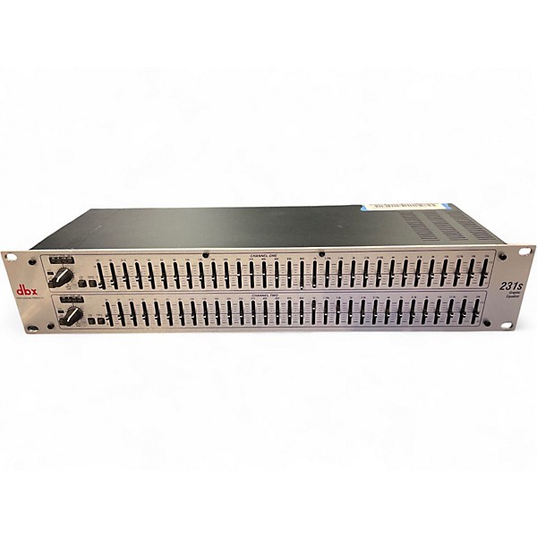 Used dbx 231s Dual Channel 31-Band Graphic Equalizer