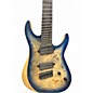 Used Schecter Guitar Research Reaper 7 Satin Sky Burst Solid Body Electric Guitar