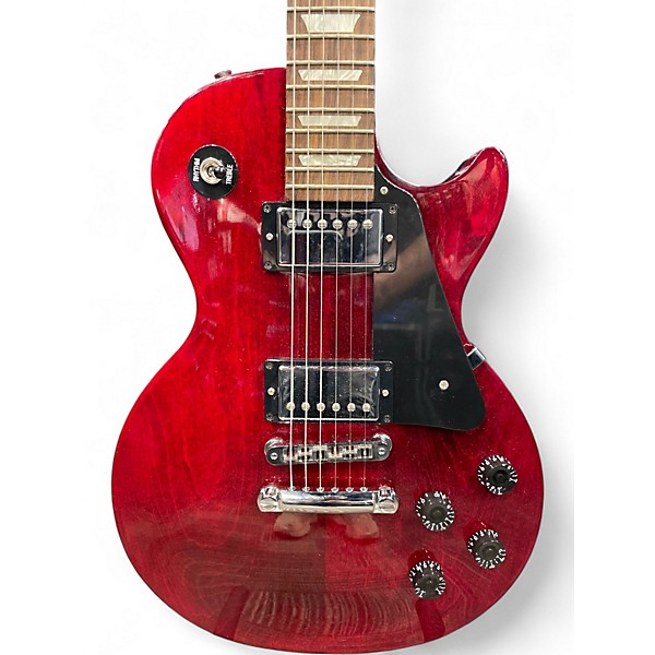 Used Gibson Les Paul Studio Cherry Solid Body Electric Guitar