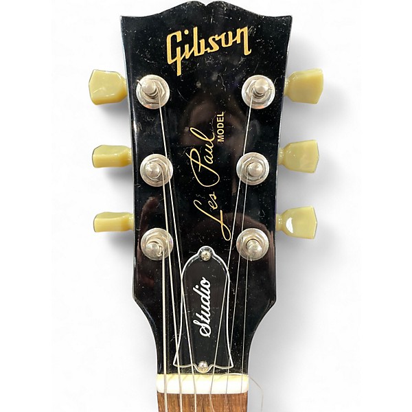 Used Gibson Les Paul Studio Cherry Solid Body Electric Guitar