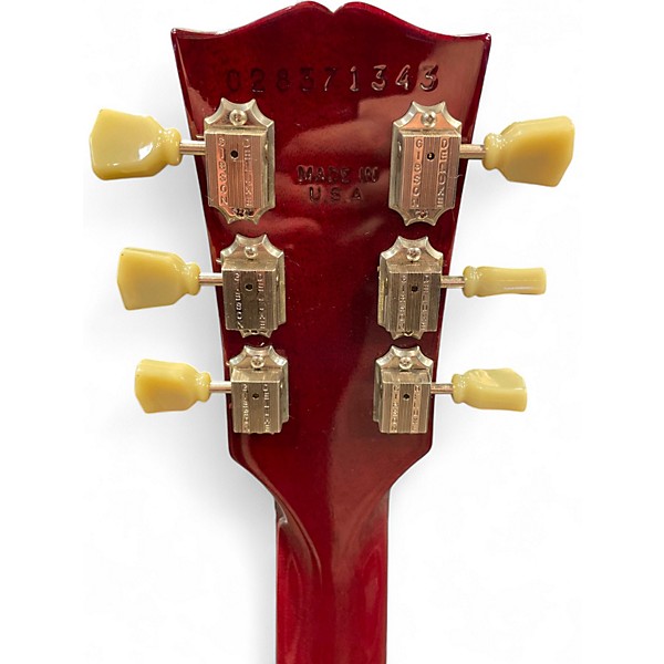 Used Gibson Les Paul Studio Cherry Solid Body Electric Guitar
