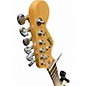 Used Squier Standard Stratocaster Black and White Solid Body Electric Guitar