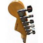 Used Squier Standard Stratocaster Black and White Solid Body Electric Guitar