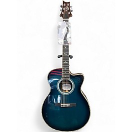 Used 2022 PRS A60E Ocean Turquoise Acoustic Electric Guitar