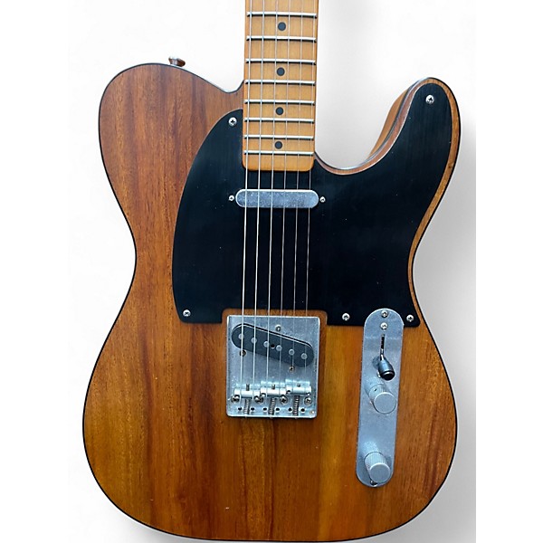 Used Squier Telecaster 40th Anniversary Natural Solid Body Electric Guitar