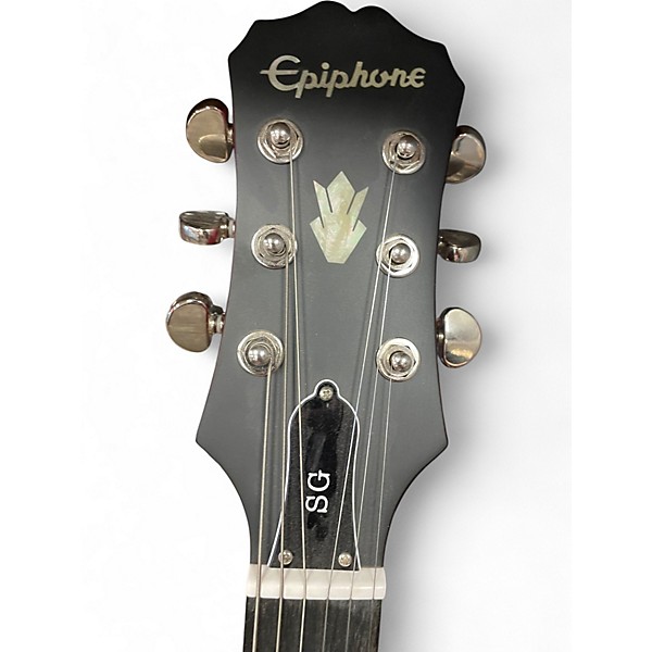 Used 2017 Epiphone SG Standard Cherry Solid Body Electric Guitar