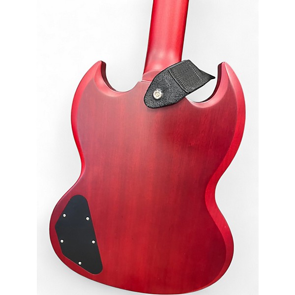 Used 2017 Epiphone SG Standard Cherry Solid Body Electric Guitar