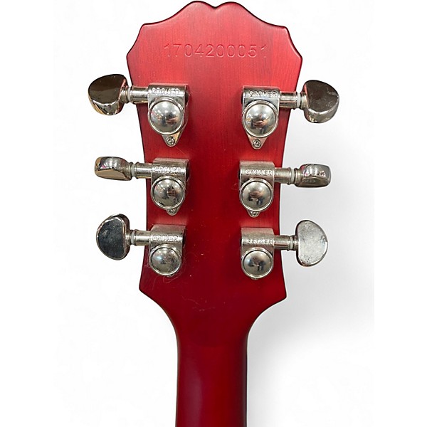 Used 2017 Epiphone SG Standard Cherry Solid Body Electric Guitar