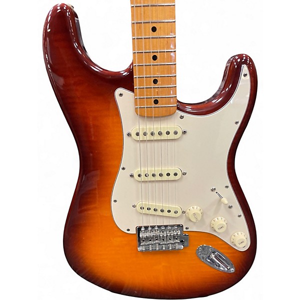 Used Fender Stratocaster Flamed maple Solid Body Electric Guitar