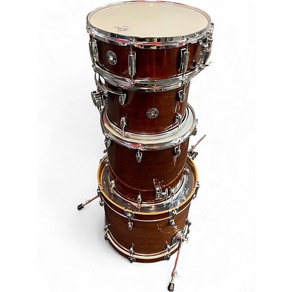 Used Gretsch Drums 4 Piece Catalina Club  Satin Walnut Glaze Drum Kit