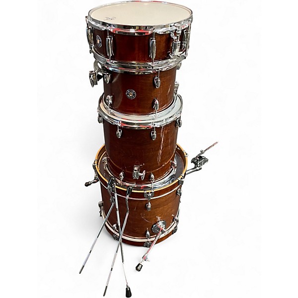 Used Gretsch Drums 4 Piece Catalina Club  Satin Walnut Glaze Drum Kit