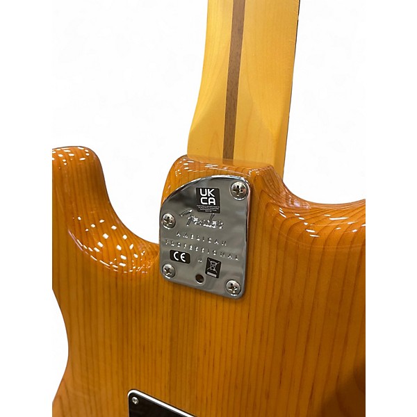 Used Fender American Professional Stratocaster SSS Natural Solid Body Electric Guitar