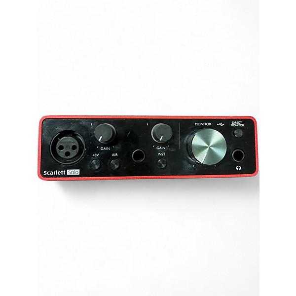 Used Focusrite Scarlett Solo Gen 3 Audio Interface