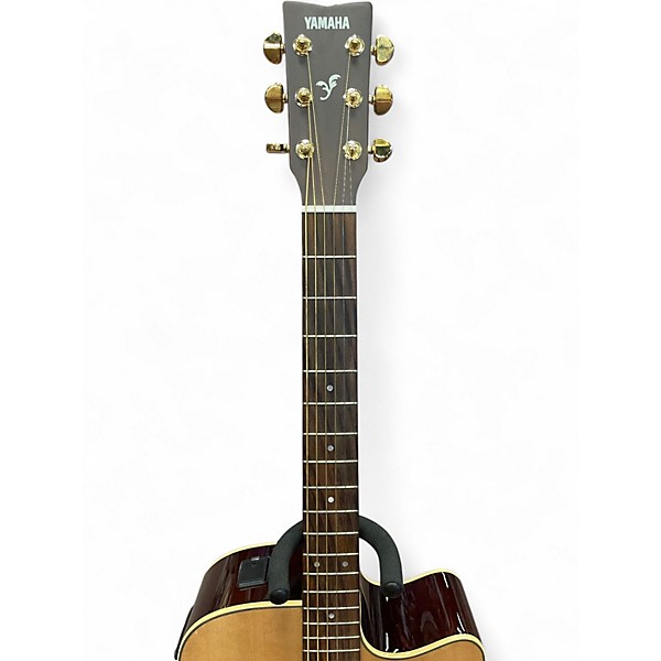 Used Yamaha FX335C Natural Acoustic Electric Guitar