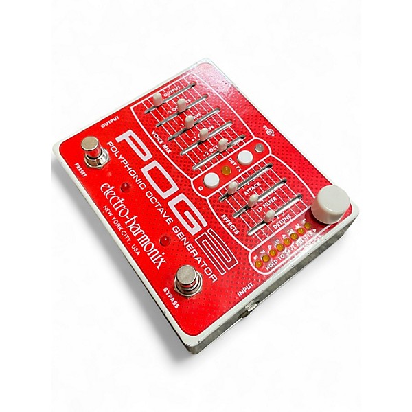 Used Electro-Harmonix Pog2 Polyphonic Octave Generator Effect Pedal