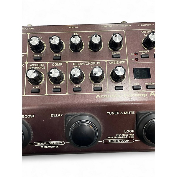 Used BOSS AD10 Acoustic Preamp Effect Processor