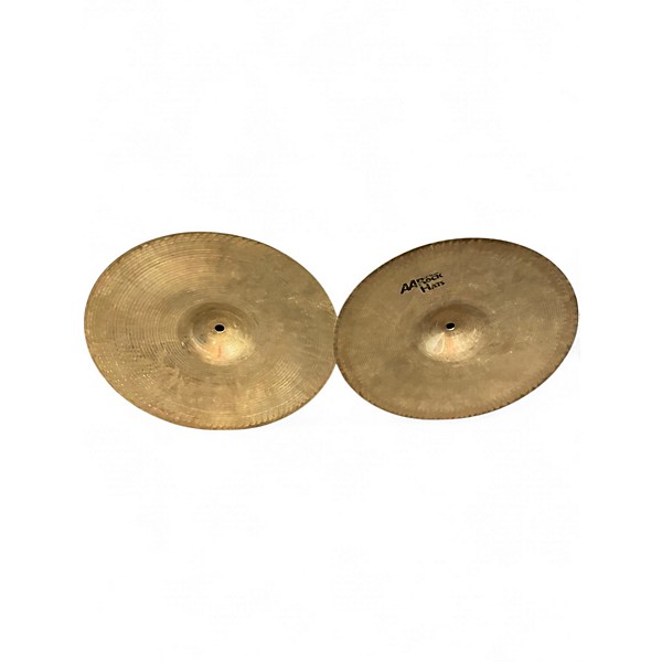 Used SABIAN 14in AA Rock Hi Hat Pair Cymbal