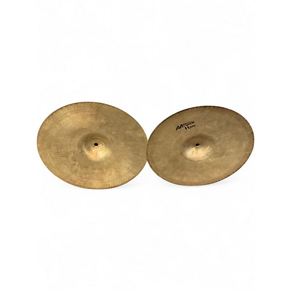 Used SABIAN 14in AA Rock Hi Hat Pair Cymbal
