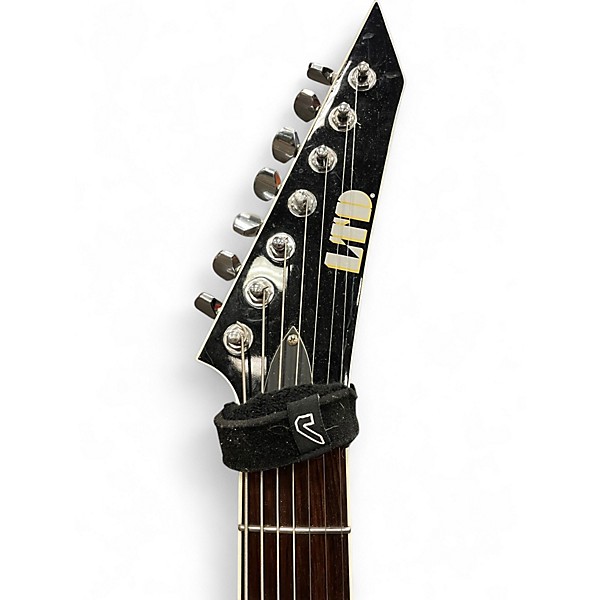 Used ESP LTD SC207 Stephen Carpenter Signature 7 String Left Handed Black Electric Guitar