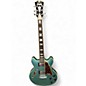 Used D'Angelico Premier Mini DC Sherwood Green Metallic Hollow Body Electric Guitar thumbnail