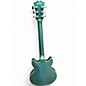 Used D'Angelico Premier Mini DC Sherwood Green Metallic Hollow Body Electric Guitar