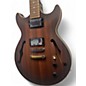 Used Ibanez AM53 Brown Sunburst Hollow Body Electric Guitar