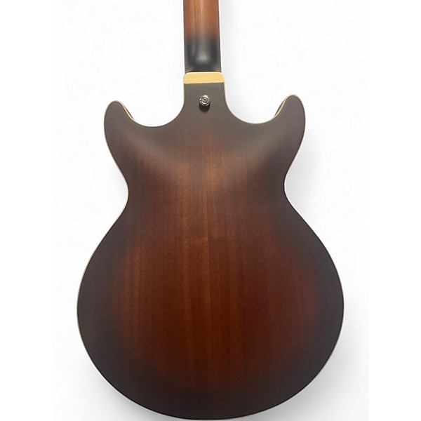 Used Ibanez AM53 Brown Sunburst Hollow Body Electric Guitar