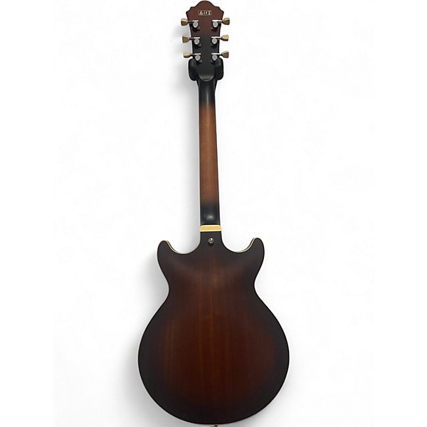 Used Ibanez AM53 Brown Sunburst Hollow Body Electric Guitar