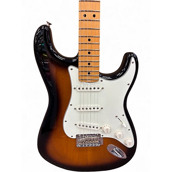 Used 2025 Fender Player II Stratocaster 2 Tone Sunburst Solid Body Electric Guitar