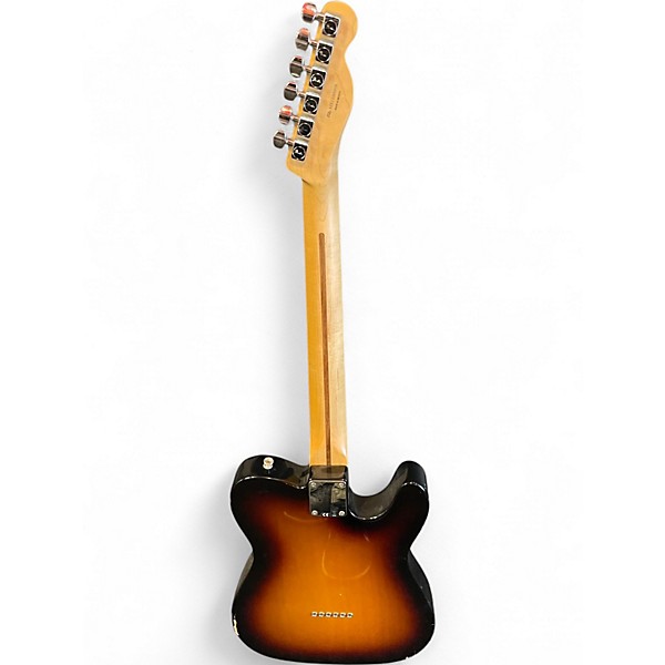 Used Fender Standard Telecaster Left Handed Brown Sunburst Electric Guitar
