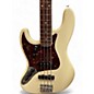 Used 2023 Fender American Vintage II 1966 Jazz Bass Left-Handed Olympic White Electric Bass Guitar