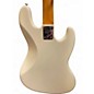 Used 2023 Fender American Vintage II 1966 Jazz Bass Left-Handed Olympic White Electric Bass Guitar