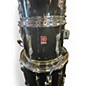 Vintage 1970s Premier 4 Piece 1970s All Birch Black Drum Kit