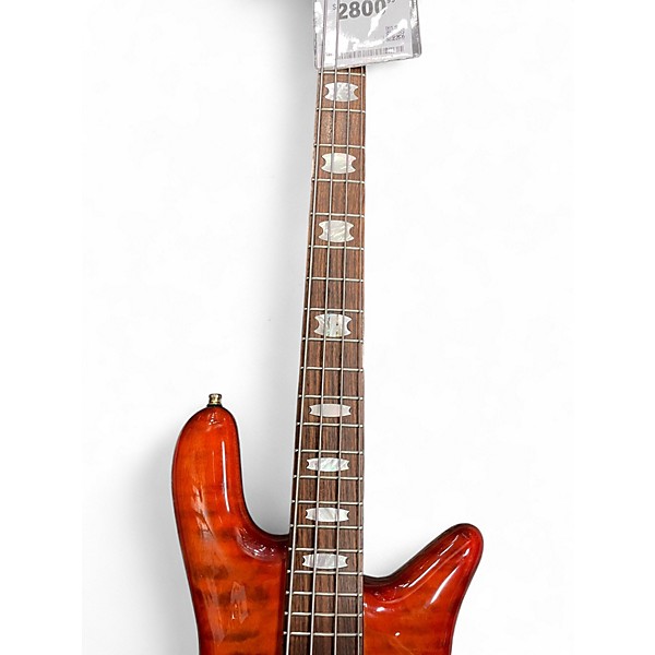 Vintage 2000s Spector EURO NS4 2 Color Sunburst Electric Bass Guitar