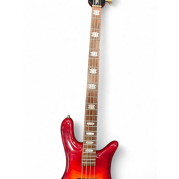 Vintage 1995 Spector NS4 USA 4 String 2 Color Sunburst Electric Bass Guitar