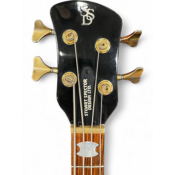 Vintage 1995 Spector NS4 USA 4 String 2 Color Sunburst Electric Bass Guitar
